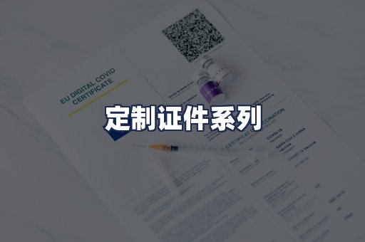 定制证件系列